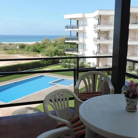Apartment At017 Primera Linea De La Playa, Piscina, Vistas Mar *